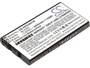 Akkumulátor Hytera Bd300, Bd302, Bd302i, Bd352i, 2000 mAh, Li-Ion akkumulátorokhoz