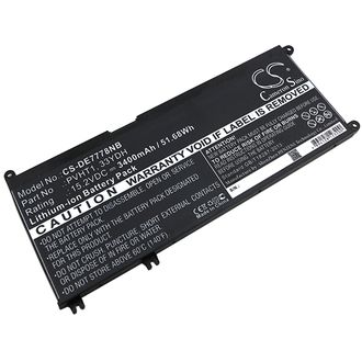 Baterie pentru Dell Inspiron 17, 3400mAh