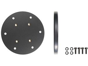 Brodit runde Montagescheibe, Durchmesser 100 mm, 4xAMPS