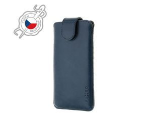 FIXED Posh bőrtok, 6XL + méret, kék