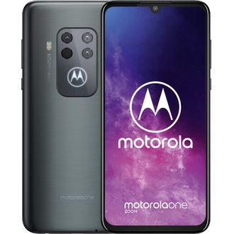 Motorola One Zoom, grau