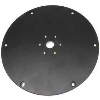 Brodit montážní podložka pro podstavec, průměr 250mm, 6 montážních otvorů, černá
