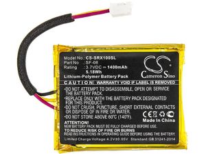 Baterie pentru Sony SRS-XB10, SRS-XB12, WH-L600, 1400 mAh, Li-Pol