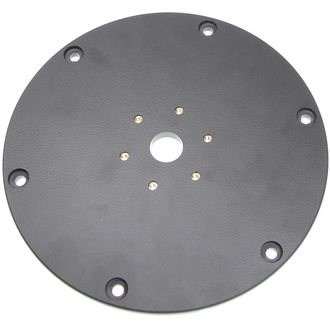 Brodit montážní podložka pro podstavec, průměr 200mm, 6 montážních otvorů, černá