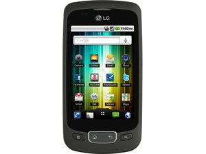 LG P500 Optimus One fekete