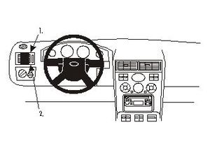 Brodit ProClip Halterung für Ford Mondeo 01-07, links