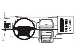 Brodit ProClip tartókonzol Volkswagen Sharan 01-10