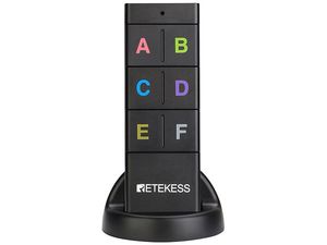 Retekess TH104 vezeték nélküli kulcskereső rendszer, 6 lokátorral
