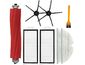 Set de perii, filtre și mopuri pentru Roborock Q7 Max, Q7 Max+, T8, negru