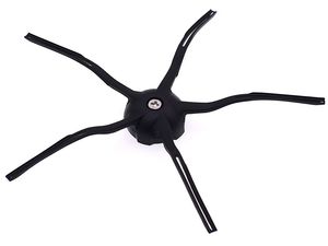Set de perii, filtre și mopuri pentru Roborock Q7 Max, Q7 Max+, T8, negru