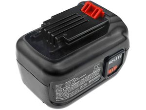 Akkumulátor Black & Decker 60V MAX fúvógéphez, 60V MAX sövénynyíróhoz és több más készülékhez, 60 V, 1,5 Ah, Li-Ion