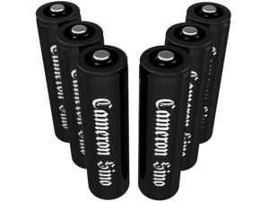 Cameron Sino AA baterii reîncărcabile pentru creioane, 1,2 V, 2200 mAh, 6 buc