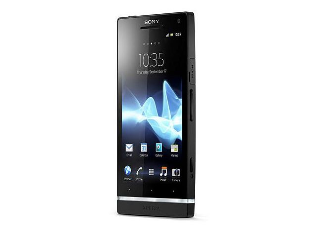obsah balení Sony Xperia S 32GB, černá + Hi-fi náhlavní souprava LiveSound™ MH1