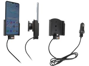 Brodit držák do auta na Huawei P30 bez pouzdra, s nabíjením z cig. zapalovače/USB