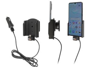 Brodit držák do auta na Huawei P30 bez pouzdra, s nabíjením z cig. zapalovače/USB