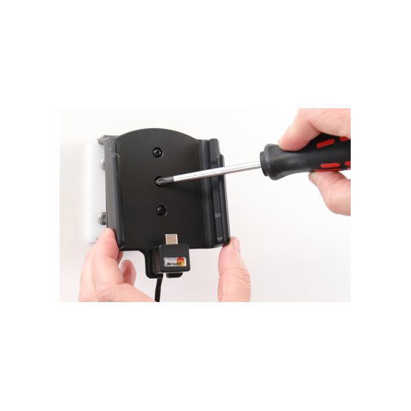 Brodit držák do auta na Huawei P30 bez pouzdra, s nabíjením z cig. zapalovače/USB
