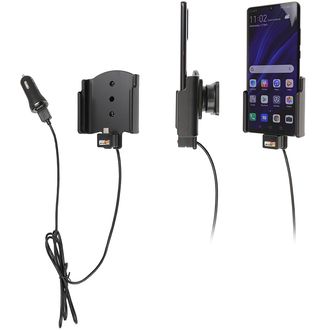Brodit držák do auta na Huawei P30 Pro bez pouzdra, s nabíjením z cig. zapalovače/USB
