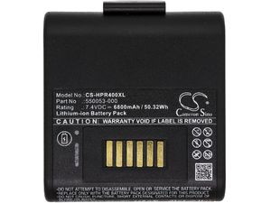 Akkumulátor Honeywell Rp4, Intermec Rp4, Oneil Rp4, 6800 mAh, Li-Ion akkumulátorhoz