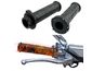 Mobilly Mânere de motocicletă încălzite, pentru ghidon cu diametrul de 22 mm
