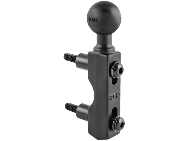съдържание на опаковката RAM Mounts сглобка за 1" щифт за мотоциклет за гнездо на лост за спирачка/съединител, високоякостна пластмаса, сглобка RAP-B-309-XU