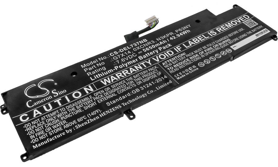 Baterie pentru Dell Latitude 13 7370 (eq. Dell P63NY), 5650 mAh