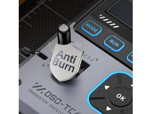FNIRSI DSO-TC4 Osciloscop digital portabil, tester de tranzistori, generator de semnal 3in1, ecran de 2,4",