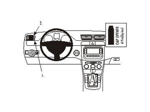 Brodit Suport de montare ProClip pentru Volkswagen Passat 05-14/CC 09-17/Alltrack 12-15, stânga pe grilă