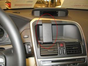 Brodit ProClip Halterung für Volvo XC60 09-13, für Mitte