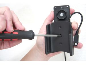 Brodit držák do auta pro Samsung Omnia HD, i8910 HD se skrytým nabíjením v palubní desce