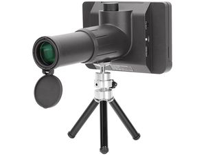 Binoclu digital Mustech UM053, zoom optic 50x, cu ecran LCD de 5" 