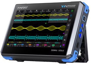 FNIRSI DPOS350P Osciloscop digital, analizor de spectru, generator de semnal, tabletă cu afișaj LCD
