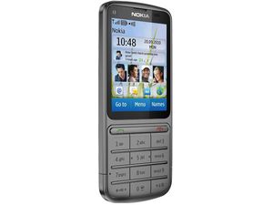 Nokia C3-01.5 (Touch and Type) Топло сив