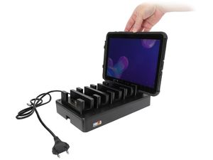 Brodit настолно зарядно устройство за Samsung Galaxy Tab Active Pro в калъф OtterBox uniVERSE, 5 таблета