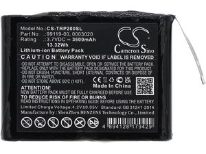 Akkumulátor a Trimble Pg200, R1, 3600 mAh, Li-Ion akkumulátorhoz