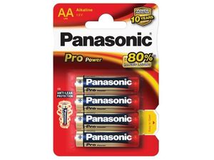 Panasonic alkáli elemek - Pro Power AA 1.5V csomag - 4db