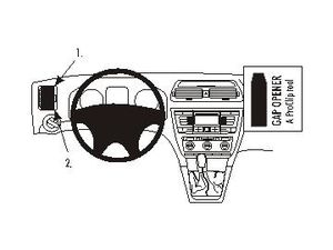 Brodit ProClip Skoda Octavia II Ambiente/Classic/Elegance/RS 05-13/Scout 07-13, отляво на решетката