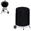 Mobilly capac pentru grătar 70x70cm, exterior, negru