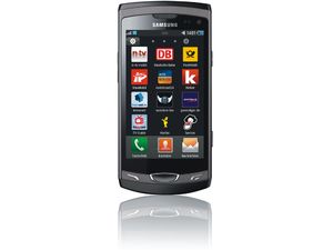 Samsung Wave II S8530 Ebenholz Grau