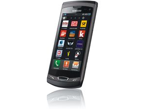 Samsung Wave II S8530 Ebenholz Grau
