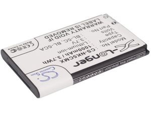 Baterie pentru Nokia E50, E60, 6230, 6230i, (ech. BL-5C) Li-Ion 1000mAh, ambalaj deteriorat