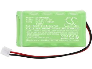 Akku für Asic300, Case2, Jace2, Web-201 und andere, 300 mAh, Li-Ion