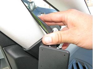 Brodit ProClip Halterung für Ford Galaxy/S-Max 16-22, links an Säule