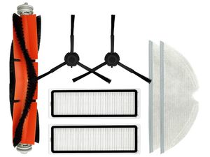 Kefék, szűrők, felmosókészlet a Xiaomi Mi porszívóhoz, Mop 2, Mop 2 Pro+, fekete színben