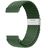 Curea universală Mobilly, 22 mm, nailon, verde măsliniu
