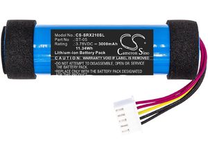 Akkumulátor Sony SRS-XB21, 3000 mAh, Li-Ion