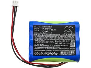 Akkumulátor a Medical Econet Compact 2 készülékhez, 3400 mAh, Li-Ion