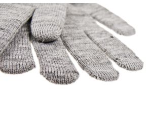 Zimní kapacitní rukavice vel. M pro Samsung, iPhone, iPad, Sony, HTC - šedá