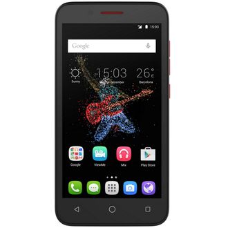Alcatel 7048X GO PLAY, tmavě červený
