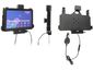 Brodit držák do auta na Samsung Galaxy Tab Active Pro T540/T545/T547/T547U, s pružinou, cig.nab.,USB