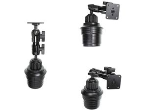 Brodit bază de montare cu brațe pentru suport de pahare, găuri AMPS, lungime 234 mm
